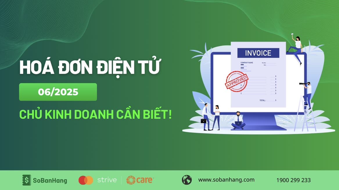Hóa đơn điện tử từ Máy tính tiền: Cập nhật và Chuẩn bị (Áp dụng từ 06/2025)